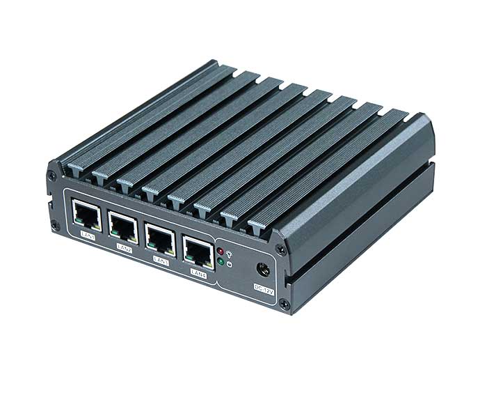 Intel 8th Gen Gemini Lake-R J4125 Nano Mini PC 4*Inte 2.5G Lan DDR4 8GB Router Pfsense Firewall Mini PC