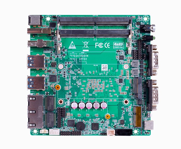 UT100NU- 12x12cm工控主板 - Intel Ultra5 125H / Ultra7 155H迷你主板雙網(wǎng)雙串口帶Type-C迷你電腦主機(jī)工控機(jī)主板